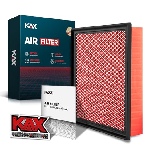 KAX Premium Engine Air Filter, CA11895 Replacement for 2016-2023 Toyota Tacoma V6 3.5L, 2013-2021 Tundra (Only After 9/13), 2014-2021 Sequoia - Image 1