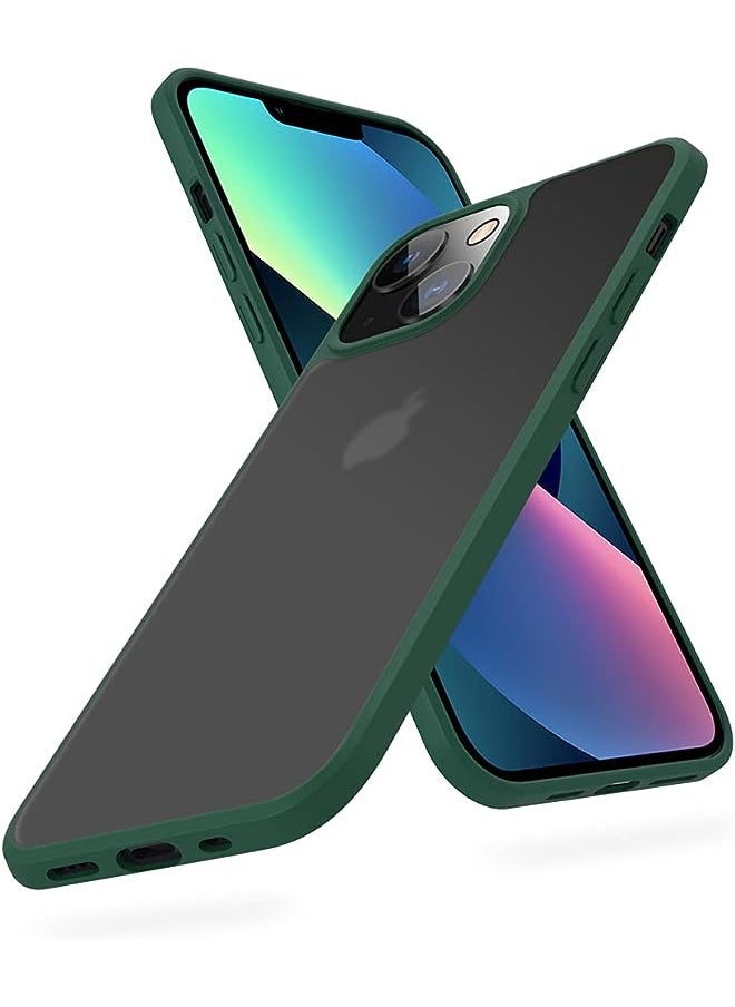 Nillkin - Armor iPhone SE/iPhone 8/iPhone 7 Case, [Built-in Kickstand and Camera Lens Protector] Shockproof Hard PC Back & Soft Silicone Bumper Hybrid Cover Phone Case for iPhone SE 2nd 4.7'' Dark Green - Image 1