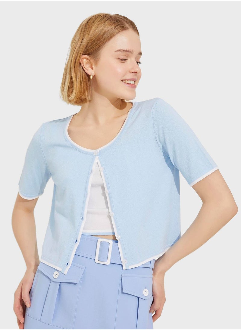 Adl - Button Down Cardigan - Image 1