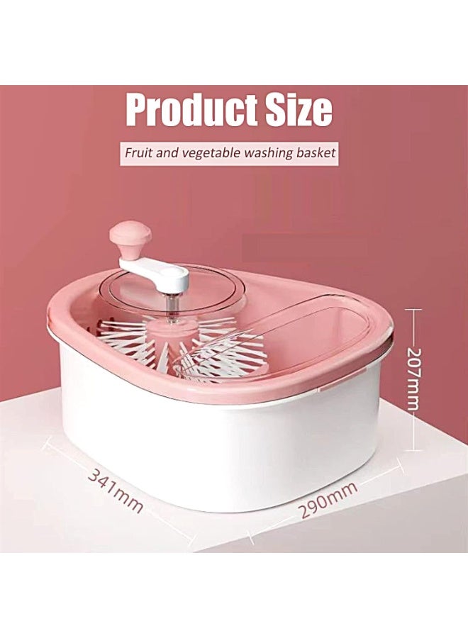 M MIAOYAN Fruit and Vegetable Washer – Portable Produce Cleaning Machine with Food-Grade Material and Drain System - Image 2