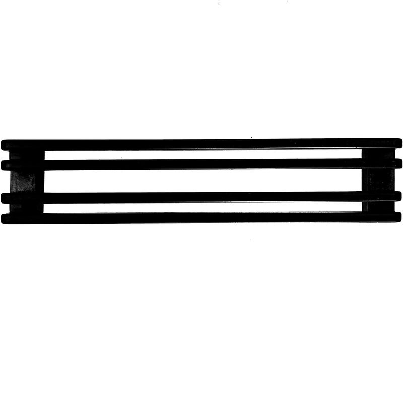 NOAHWOOD Fingerboard Park Bench Double Rail & Display (245 x 50 mm Double Rails Ramp, Ebony+ Metal Display Rack) - Image 4