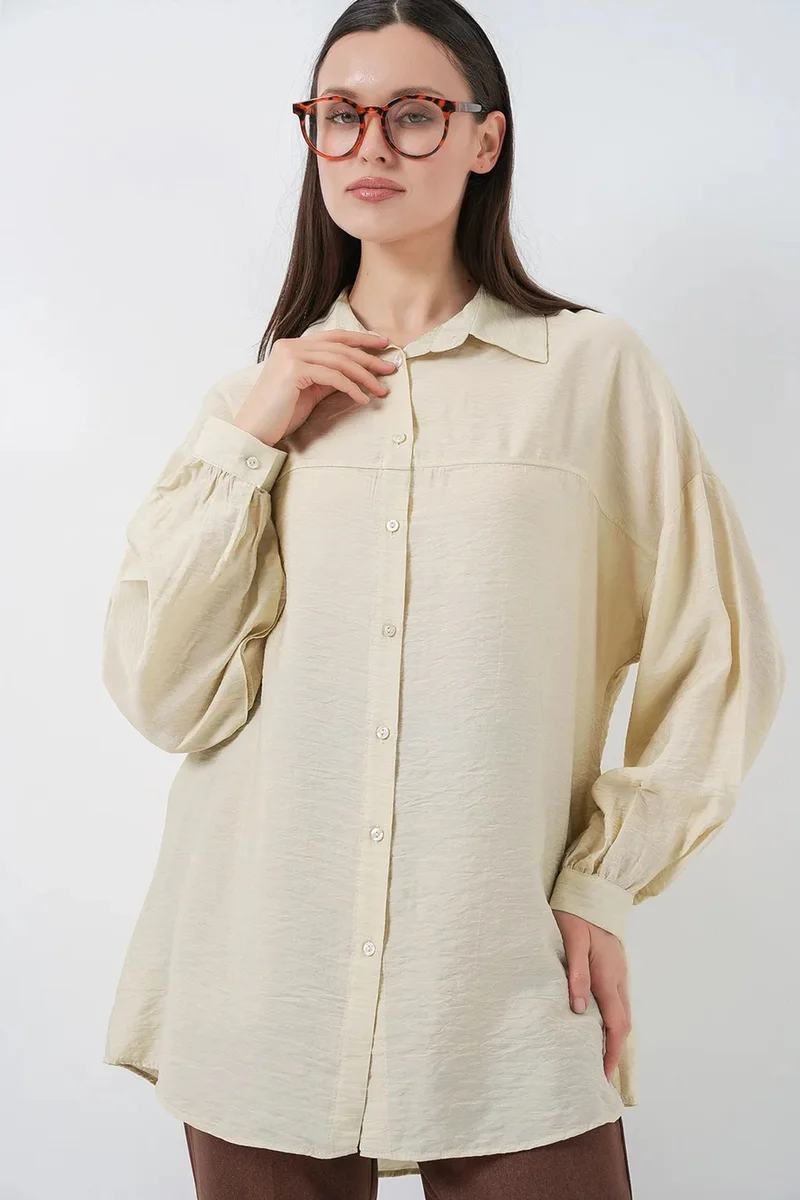 بيغ دارت BDART Oversized Long-Sleeve Shirt