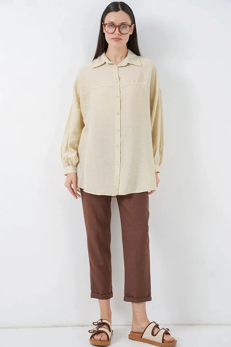 بيغ دارت BDART Oversized Long-Sleeve Shirt