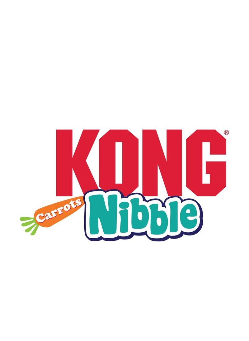 Kong PDQ Cat Nibble Carrots – 12-Piece Catnip-Filled Interactive Toy Set with Durable Mesh & Crinkle Paper for Engaging Play and Natural Hunting Instinct Satisfaction - Image 3