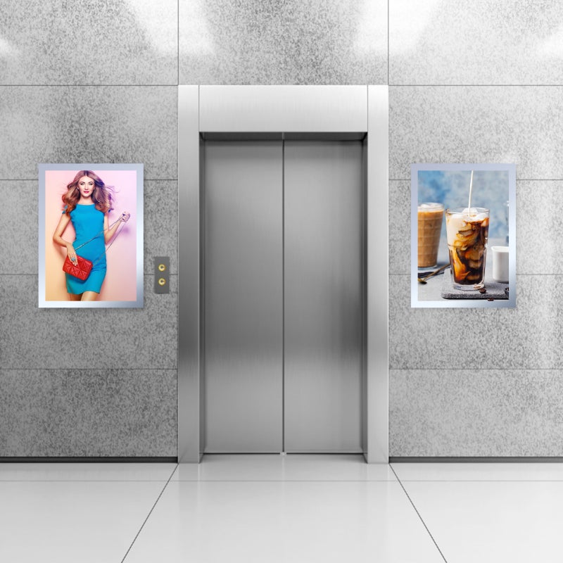 إطار صور مغناطيسي مصنوع من PVC بحجم A4، إطار عرض ملف شفاف إبداعي لحمل علامات يُستخدم على الثلاجة، واللوحة البيضاء، والخزائن، والجدران والأبواب - Image 3