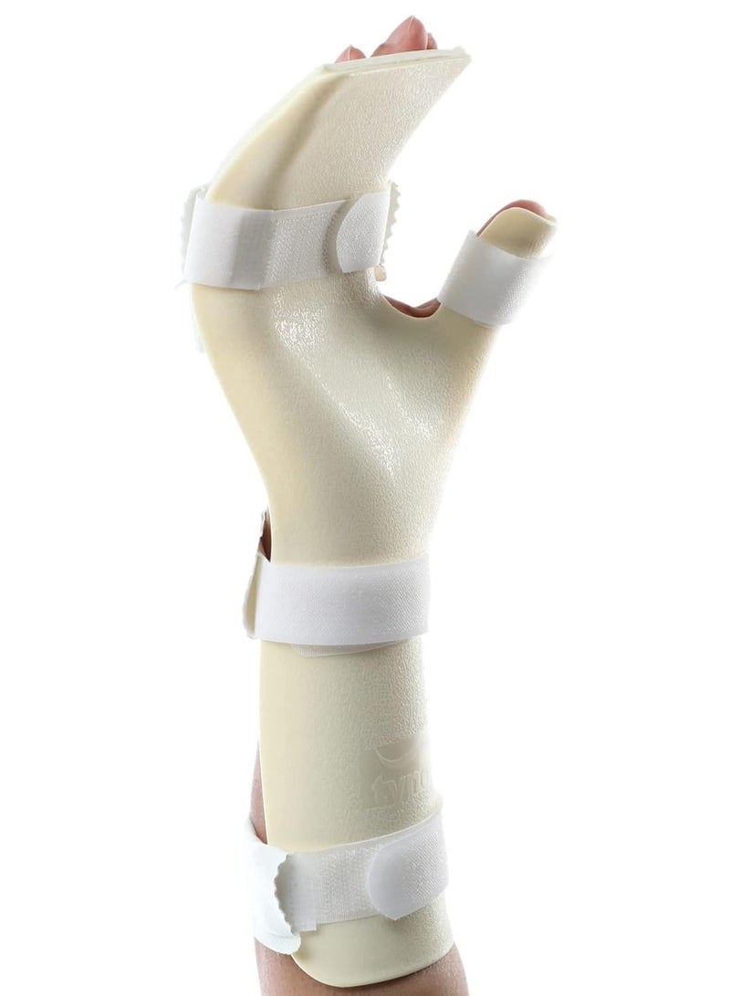 TYNOR Hand Resting Splint, Stabilization & Pain Relief for Kids | Post-Surgery, Stroke, Arthritis & Fracture Recovery | Comfortable & Durable for Child | Right Hand Support, (Beige) - Image 1