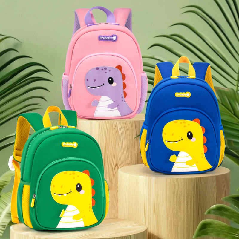 Sesame Baby Dinosaur Kids Backpack - Image 2