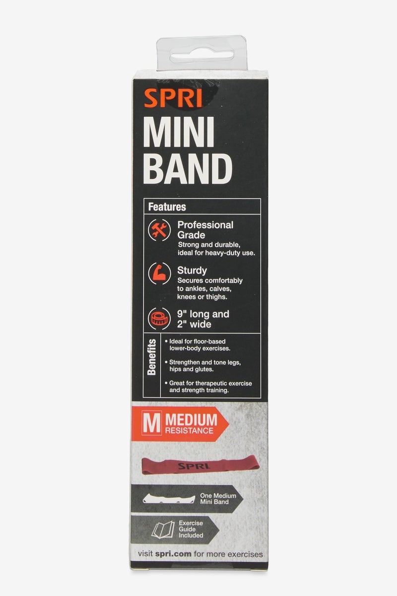 SPRI Mini Band  Medium Resistance  Ideal For Lower-Body Strength & Rehab Training - Image 2