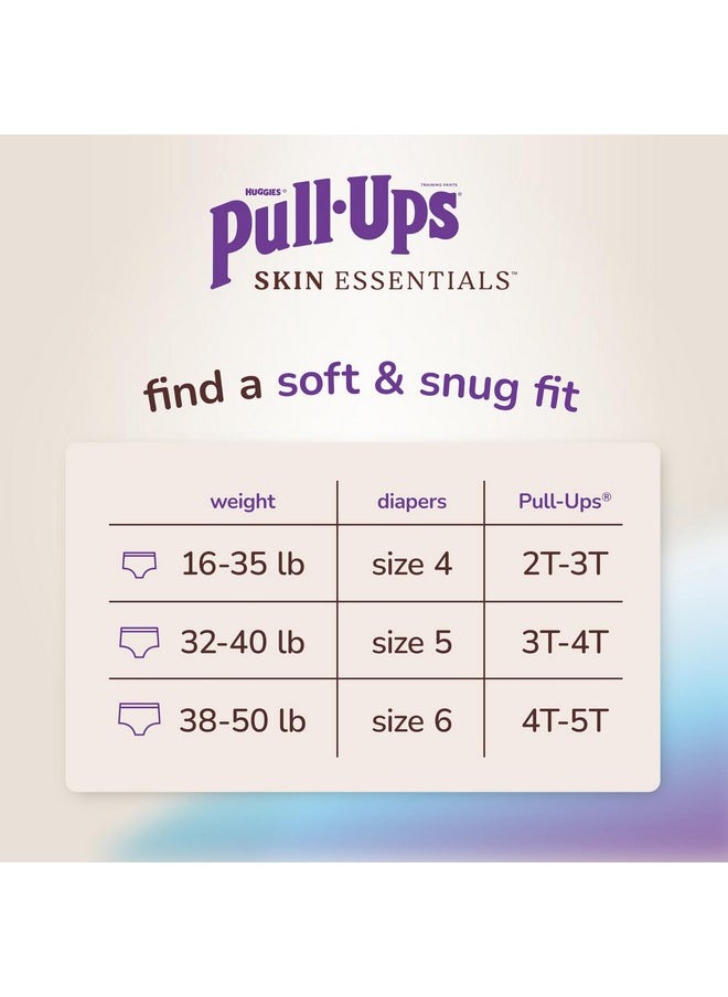 Pull-Ups Pull-Ups Boys' Skin Essentials Potty Training Pants, Training Underwear, 2T-3T (16-34 lbs), 18 Ct  - Image 4