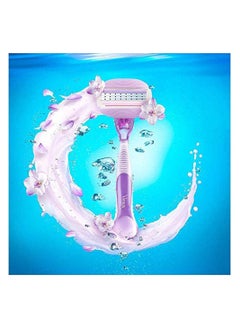 Gillette 2-Piece Venus Comfortglide Breeze Razor Set Purple  - Image 4