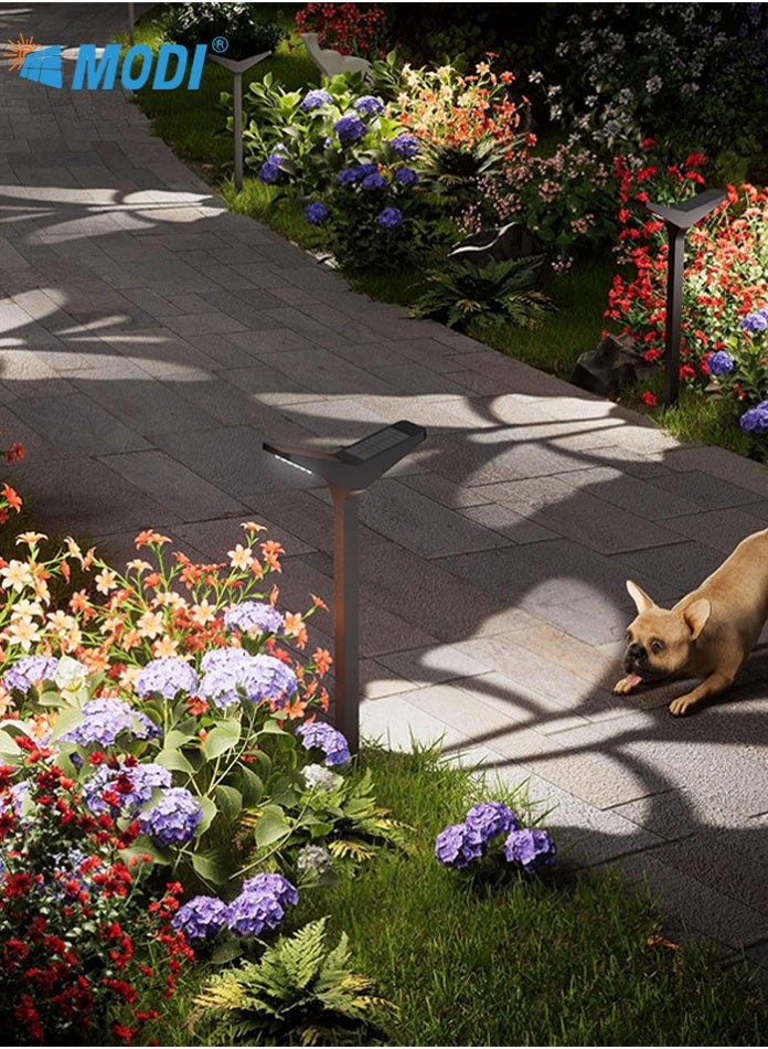 MODI Solar Butterfly Projection Landscape Light 240×76×664mm, Dual Color 3000K/6000K, 13 LED IP65 Waterproof Decorative Lamp for Garden Patio Pathway, Energy Saving Outdoor Lighting for Beautiful Night Ambiance - Image 2