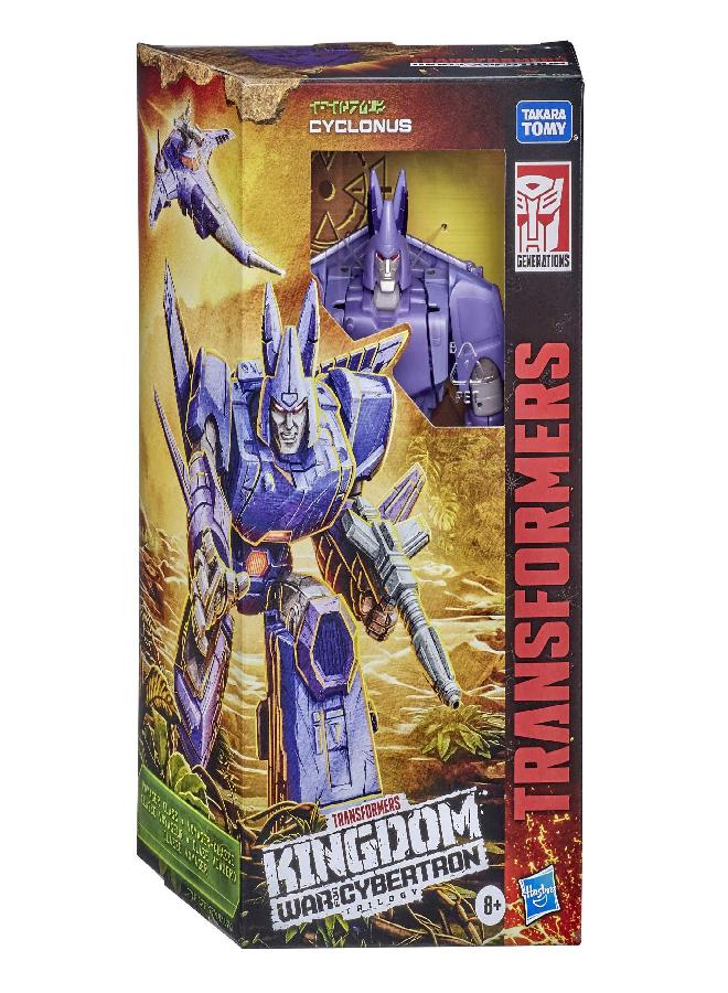 Transformers Toys Generations War for Cybertron: Kingdom Voyager WFC-K9 Cyclonus Action Figure - Kids Ages 8 and Up, 7-inch - Image 5
