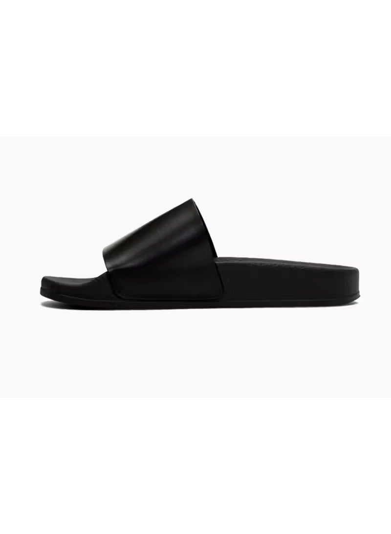 OFF-WHITE Black Logo Slip-on Slides - Image 3
