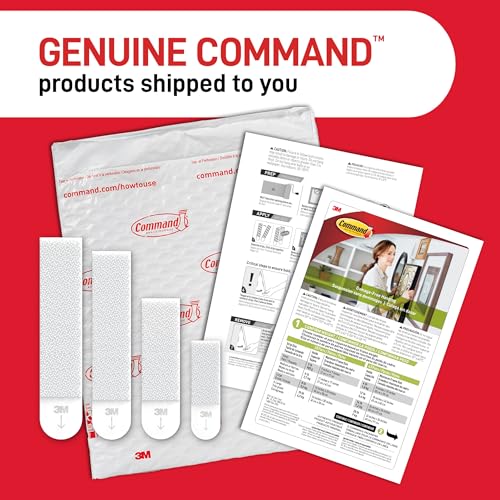 Command Picture Hanging Strips, Black, X-Large, 10 Pairs (20 Strips) - Adhesive Strips - for Pictures, Frames, Mirrors, Wall Decor - Damage Free Hanging - Image 3