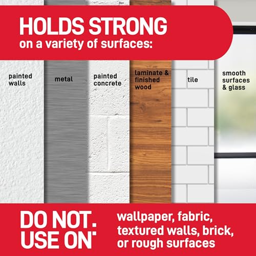 Command Picture Hanging Strips, Black, X-Large, 10 Pairs (20 Strips) - Adhesive Strips - for Pictures, Frames, Mirrors, Wall Decor - Damage Free Hanging - Image 5