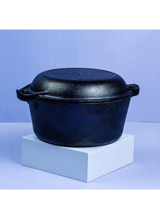 2-in-1 Cast Iron Double Dutch Oven - pzsku/ZF9E535EB3326A7D9934FZ/45/_/1716447360/3c9e705b-51c4-454b-aae4-d5fbcf96dc9a