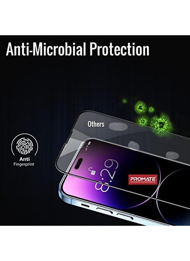 erorex - Screen Protector Dropprotect 9H Hardness Hd Clear 3D Curve Screen Guard With Silicone Bumper Scratch Resistant Oleophobic Coating And High Touch Sensitivity For Iphone 14 Pro Max Crystal - Image 1