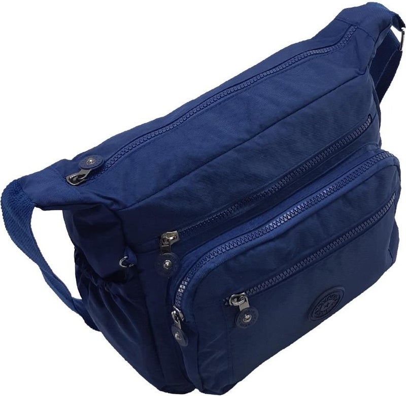 Baginn Klinkir Women's Messenger Bag Multi-Pocket Crossbody Rain Resistant Fabric  - Image 2