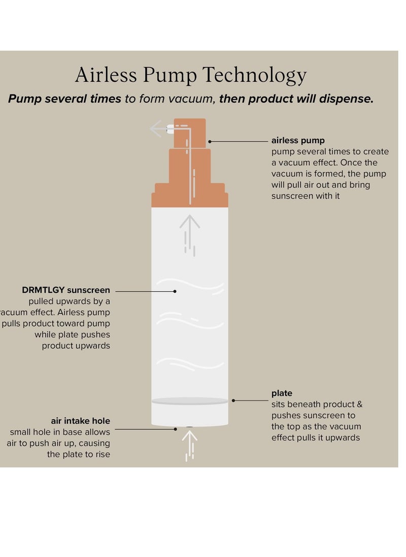 DRMTLGY DRMTLGY Anti-Aging Tinted Moisturizer with SPF 46. Universal Tint. All-In-One Light Coverage Sheer Tinted Face Sunscreen with Broad Spectrum Protection Against UVA and UVB Rays. 1.7 oz  - Image 5