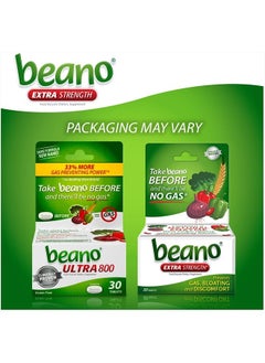 Beano Gas Relief Tablets (30 Count (Pack of 1))  - Image 2