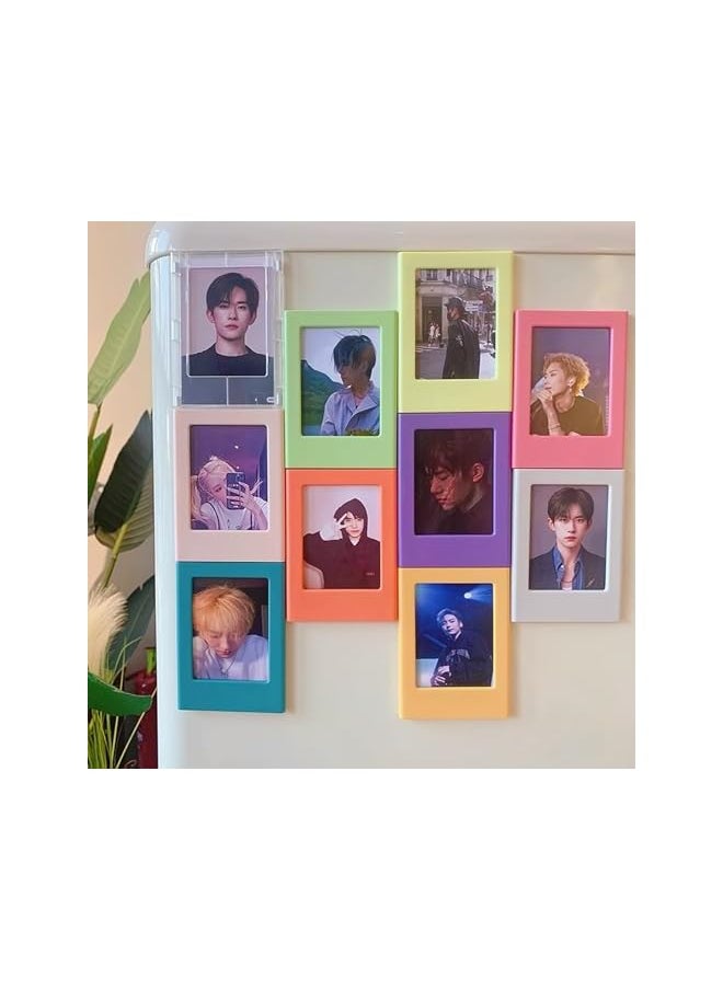 The Bros 6Pcs Mini Photo Frame, Polaroid Photo Frame, Fridge Magnetic Photo Frame, 3 inch Photo Fixed Photo Decoration  - Image 2