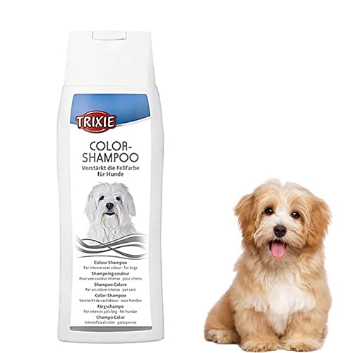 TRIXIE :-Colour Shampoo|Dog Shampoo for Intense Coat Coloured Dogs, Strengthens The Natural Colour of The Dog's White Or Light-Coloured Coat|Helps in Removing Smells and Odours 250 Milliliter - Image 3