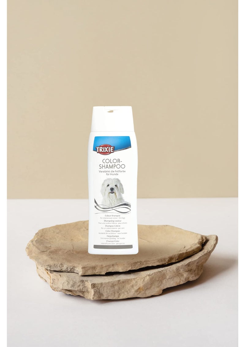 TRIXIE :-Colour Shampoo|Dog Shampoo for Intense Coat Coloured Dogs, Strengthens The Natural Colour of The Dog's White Or Light-Coloured Coat|Helps in Removing Smells and Odours 250 Milliliter - Image 4