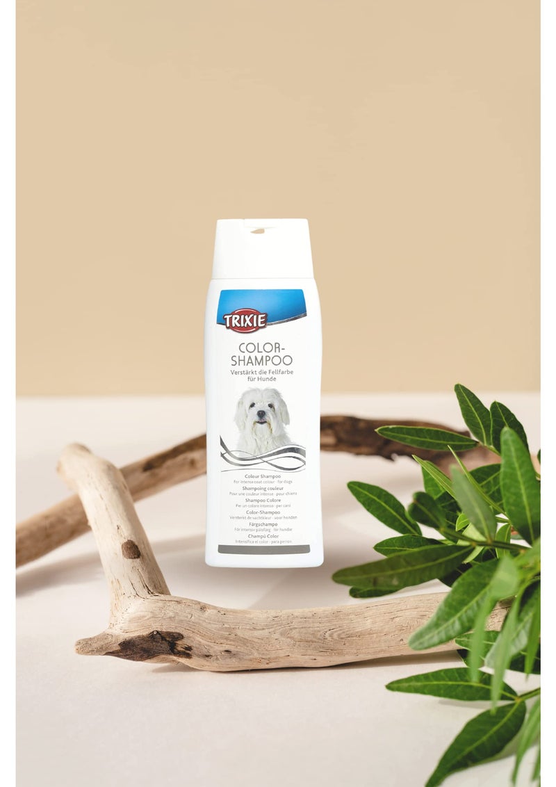 TRIXIE :-Colour Shampoo|Dog Shampoo for Intense Coat Coloured Dogs, Strengthens The Natural Colour of The Dog's White Or Light-Coloured Coat|Helps in Removing Smells and Odours 250 Milliliter - Image 5