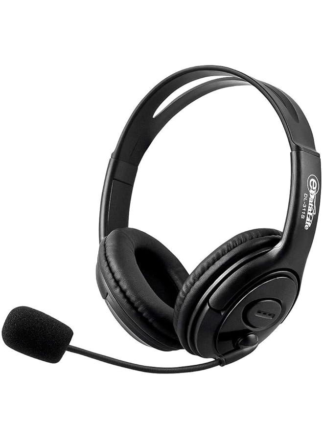 eDataLife Stereo Gaming Headset Dl 311S Black Wired - Image 2