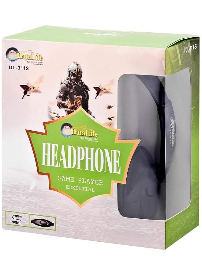 eDataLife Stereo Gaming Headset Dl 311S Black Wired - Image 4