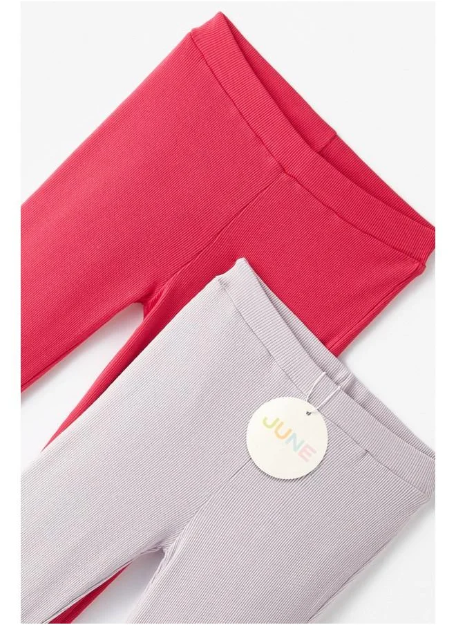 جون June Girl 2-Pack Camisole Tight Fuchsia - Lilac