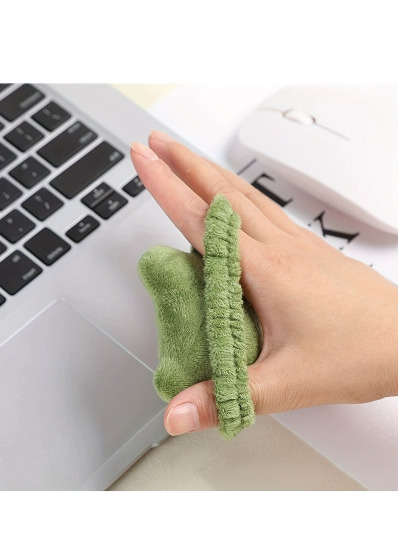 Generic - Wearable Mouse Wrist Rest Colored Keyboard Wrist Rest Comfortable Mouse Wrist Support Wrist Cushion for Keyboard Mouse Pillow with Cushion for Home Office Computer Laptop - Image 1