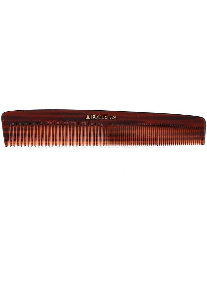 Roots - Classic Brown Dressing Comb - Hair Comb For Men And Women - Style Your Hair Hassle-Free - Light Weight For Healthy & Stylish Hair - Pack Of 1-32A - Image 1