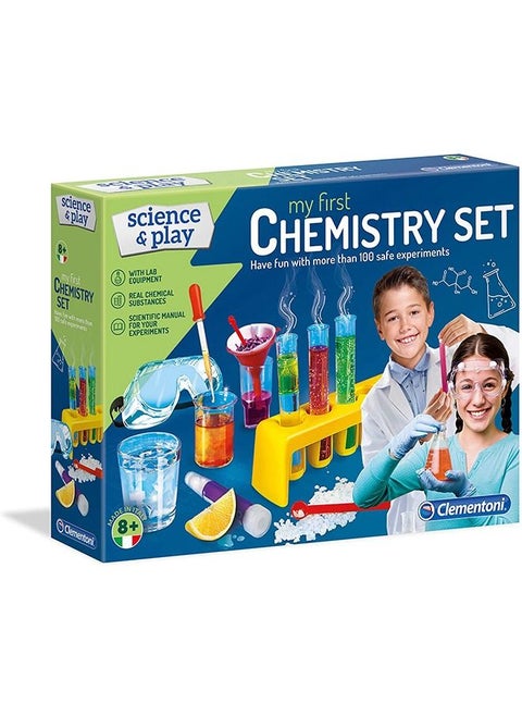 Clementoni Science and Play home chemical lab Educational Game for kids and It is an educational game that helps focus, creativity