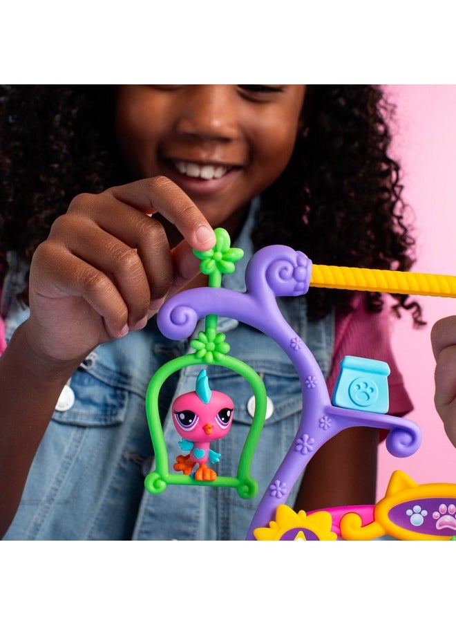 Littlest Pet Shop - , Pets Got Talent Play Set - Gen 7, Pets #67 & #66, Authentic Lps Bobble Head Figure, Collectible Imagination Toy Animal, Kidults, Girls, Boys, Kids, Tweens Ages 4+ - Image 1