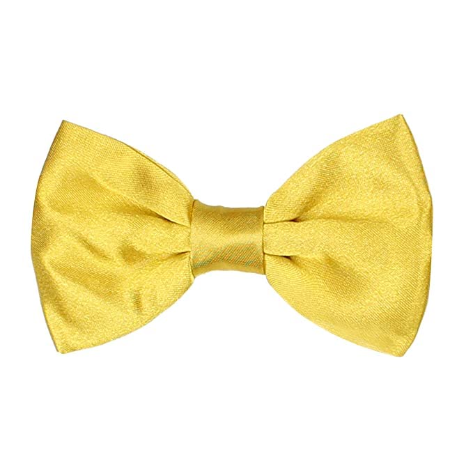 VASH GIRLYZ ATTIRE The Perfect Classic Satin Pre-Tied Bow Tie Formal Solid Tuxedo Bowtie Adjustable Length Many Colors and Styles Bow for Adults and Children