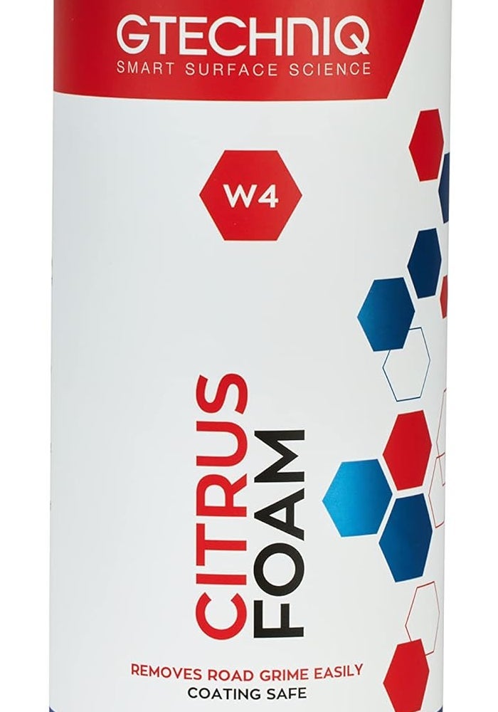 Gtechniq W4 Citrus Foam Car Shampoo and Degreaser - Image 1