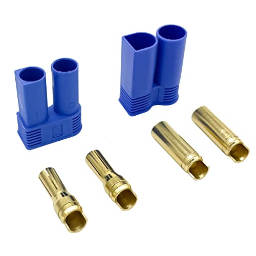 FLY RC 10 Pairs EC5 Banana Plug Connectors Female Male 50mm Gold Bullet Connector for RC ESC LIPO Battery Device Electric Motor EC5 - Image 5