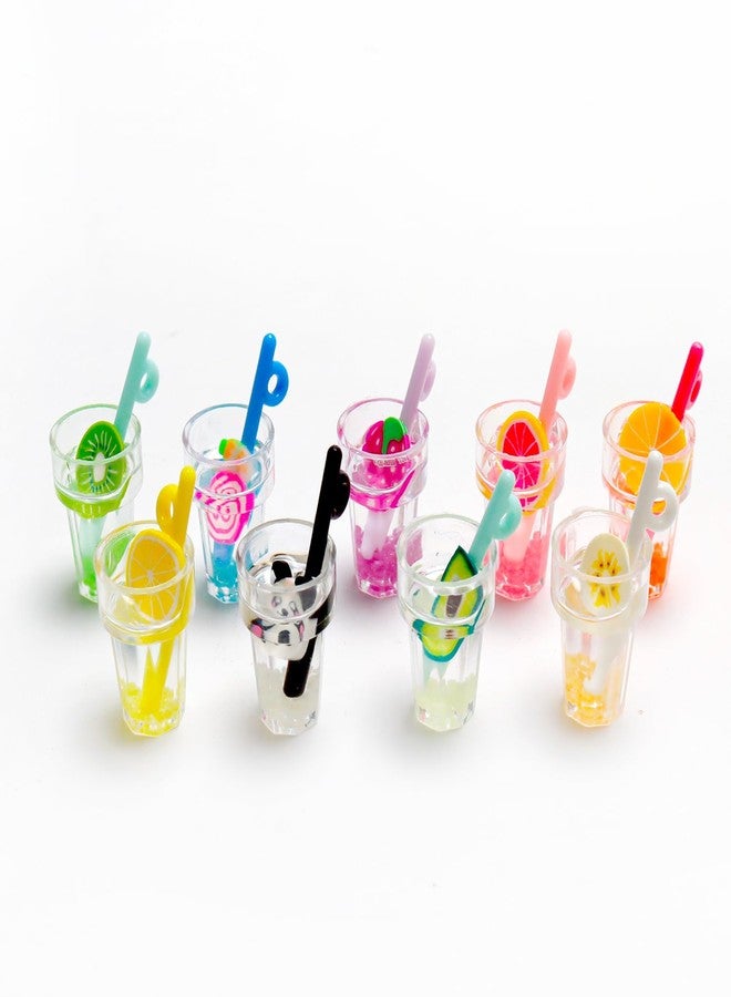 Aydinids 30 Pcs Miniature Food Drinks 1:12 Miniature Drink Juice Mini House Drink Accessories Bar Decor DIY Craft - Image 4