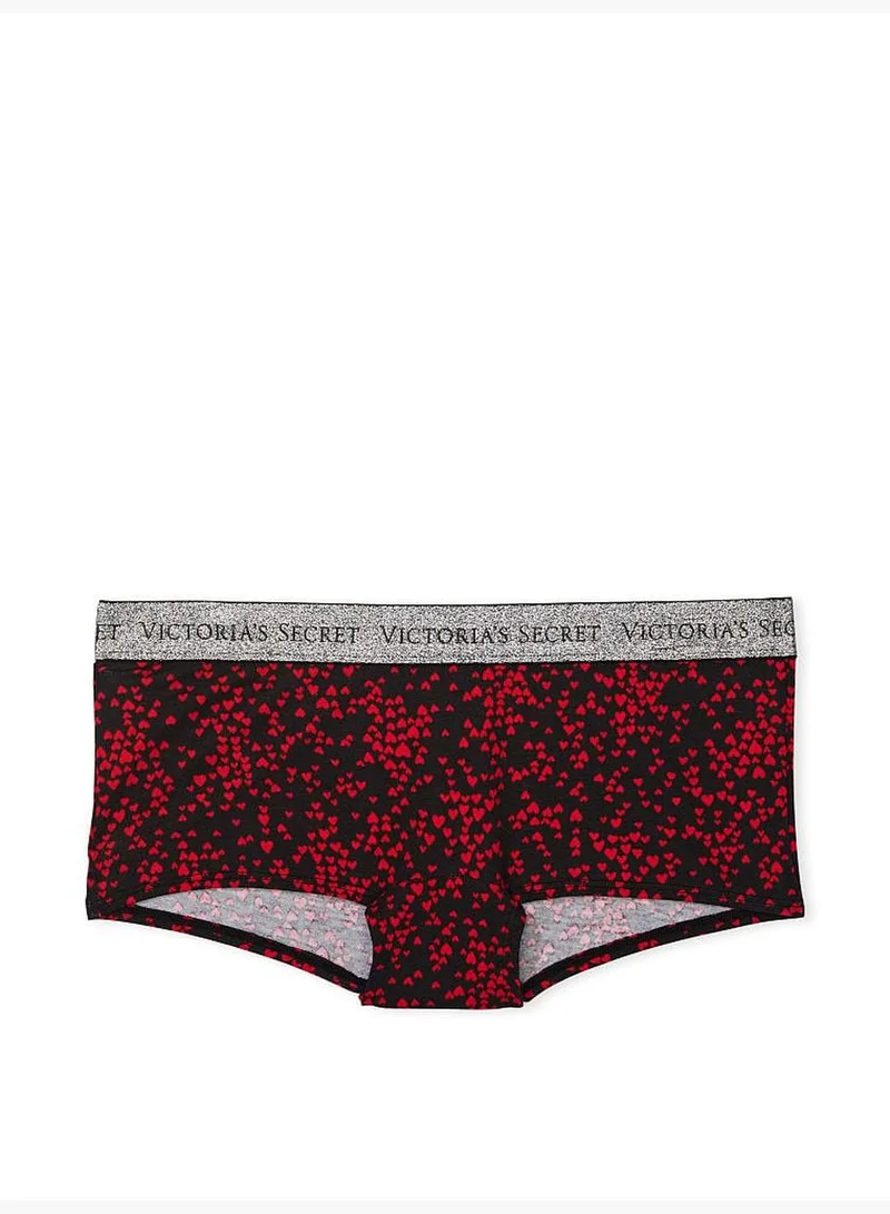 Victoria's Secret Logo Cotton Shortie Panty
