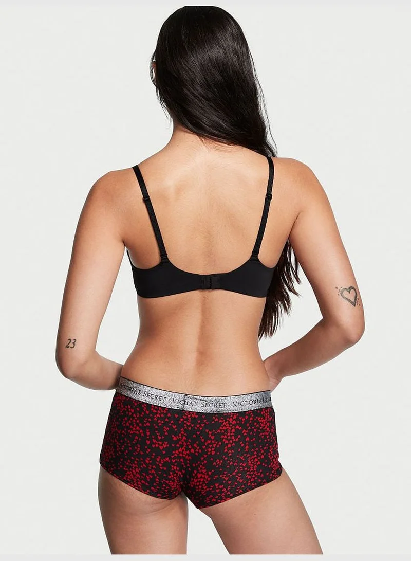 Victoria's Secret Logo Cotton Shortie Panty