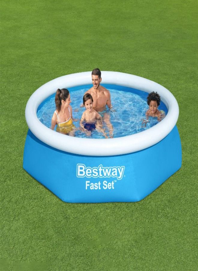 بست واي بيست واي طقم حمام سباحة سريع + مضخة فلتر 2.44 م × 61 سم 26-57450 - Image 2