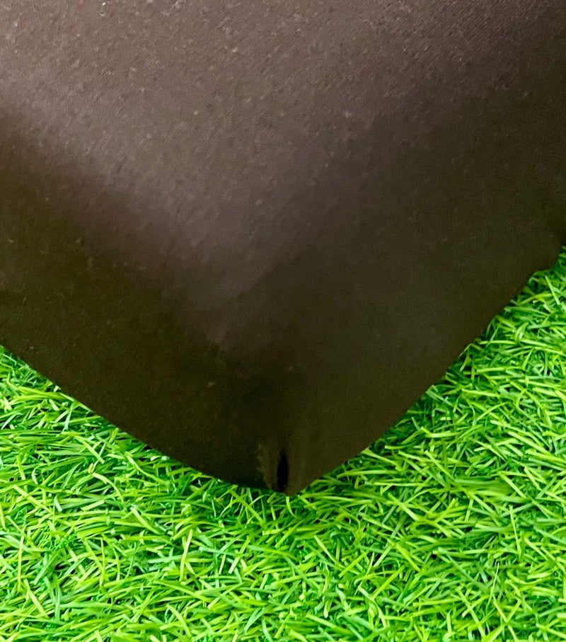 AMAZE ATTIRES Stretchable/Spandex Printed Sofa Slip Cover, Pack of 4 Sofa seat Covers can use for livingroom, Couch, Wooden Sofas & Offices (Solid Brown) - Image 4