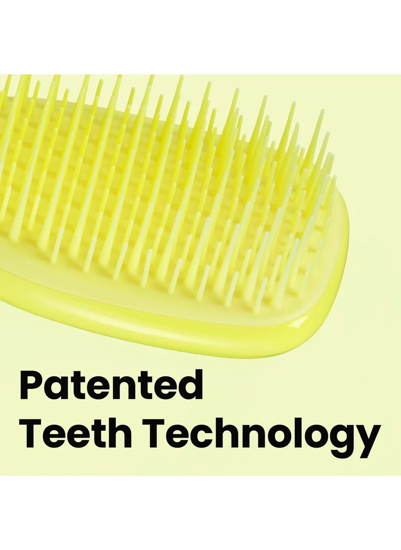 TANGLE TEEZER Ultimate Detangler Mini-Hyper Yellow