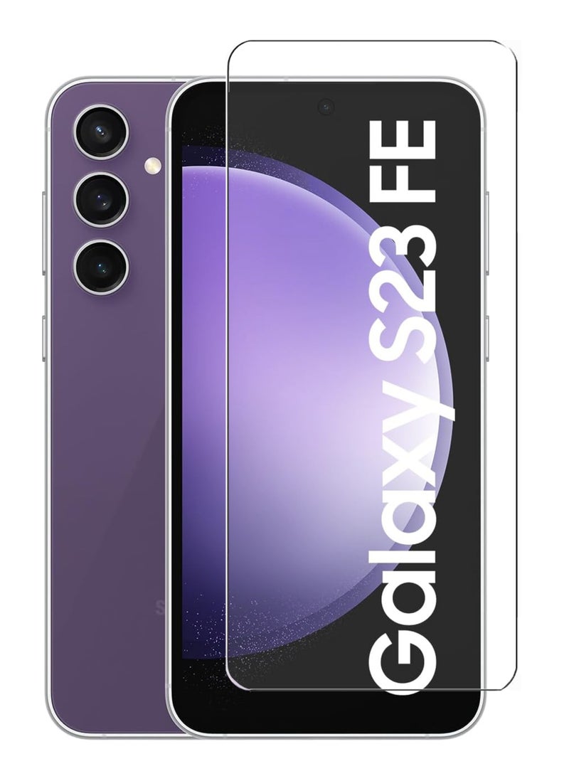 Full Screen Tempered Glass Screen Protector For Samsung Galaxy S23 FE-Clear - Image 1