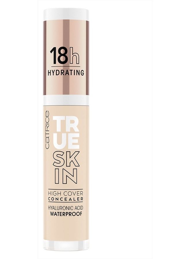 Catrice True Skin High Cover Concealer | Waterproof & Lightweight for Soft Matte Look | Contains Hyaluronic Acid & Lasts Up to 18 Hours | Vegan, Cruelty Free, Gluten Free (005 | Warm Macadamia) - Image 1