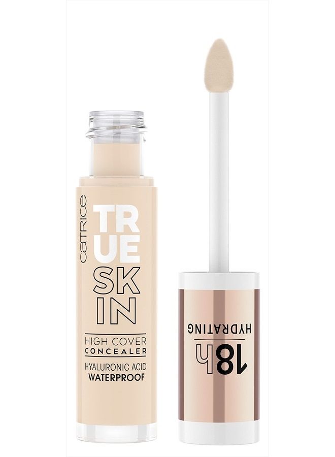 Catrice True Skin High Cover Concealer | Waterproof & Lightweight for Soft Matte Look | Contains Hyaluronic Acid & Lasts Up to 18 Hours | Vegan, Cruelty Free, Gluten Free (005 | Warm Macadamia) - Image 2