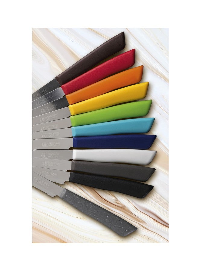 إينوكس بونومي مجموعة سكاكين إيطالية من 6 قطع (بيضاء) - Image 3