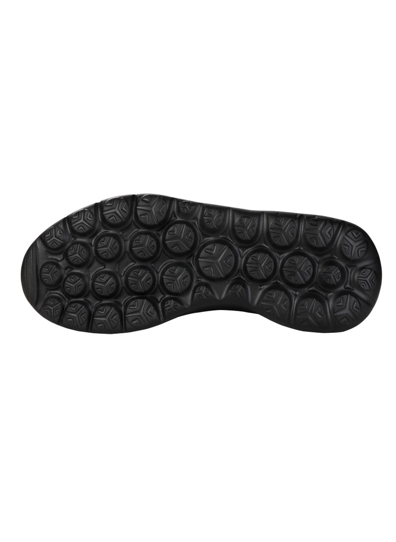 DUOZOULU - Lightweight slip on shoes comfortable and durable men's classic and fashion sneakers shoes for men and shoes for women mesh shoes Lace less shoes SDF-7 by DUOZOULU - Black-Black - Image 1