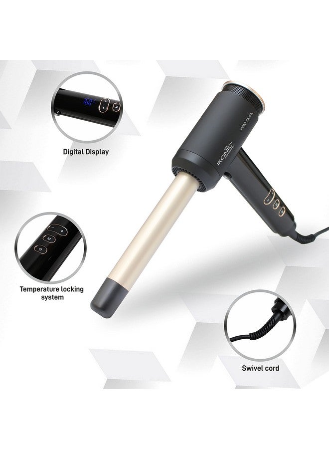 أي كونيك برو كيرل - مكواة تجعيد الشعر، لون أسود - Image 4